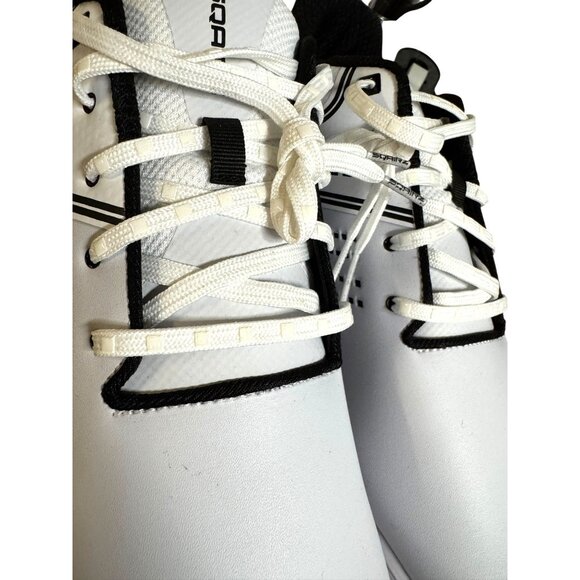 Sqairz Men's White Baseball‎ Cleat Shoes Size 14 NWOB - Picture 9 of 11